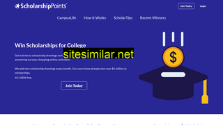 scholarshippoints.com alternative sites