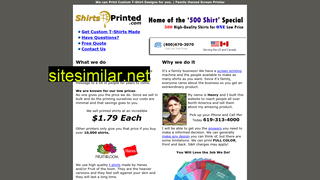shirtsprinted.com alternative sites
