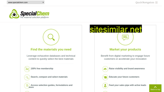 specialchem.com alternative sites