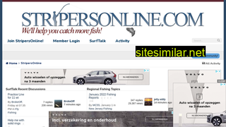 stripersonline.com alternative sites