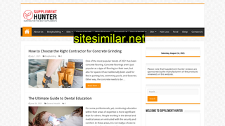 supplementhunter.com alternative sites