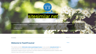 teachtrauma.com alternative sites