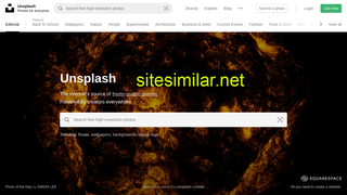 unsplash.com and alternative sites