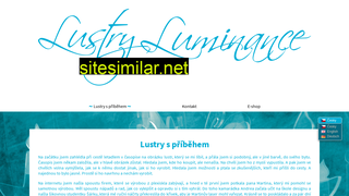 lustry-luminance.cz alternative sites