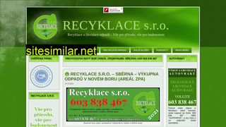 recyklacesro.cz alternative sites