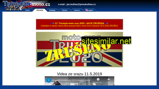 triumph-moto.cz alternative sites