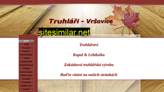 truhlari-vrsovice.cz alternative sites