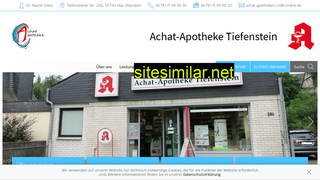 achat-apotheke-tiefenstein.de alternative sites