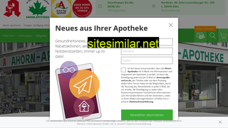 ahorn-apotheke.de alternative sites