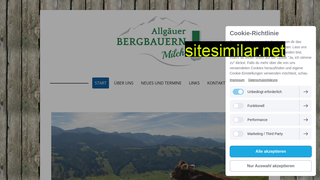 allgaeuer-bergbauernmilch.de alternative sites