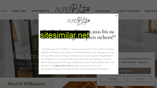 alpenbluete.de alternative sites