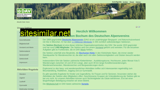 alpenverein-bochum.de alternative sites