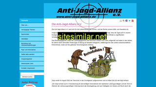 anti-jagd-allianz.de alternative sites