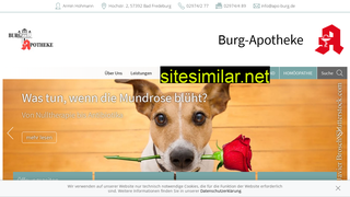 apo-burg.de alternative sites