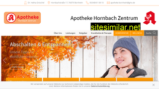 apotheke-hornbach-zentrum.de alternative sites