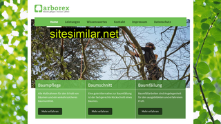 arborex.de alternative sites