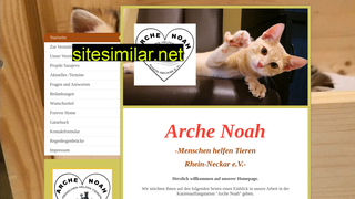 arche-noah-ketsch.de alternative sites