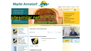 arnstorf.de alternative sites