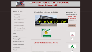 autohaus-schmidt-brandenburg.de alternative sites