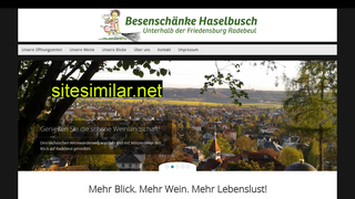 besenschaenkehaselbusch-radebeul.de alternative sites