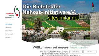 bielefelder-nahost-initiative.de alternative sites