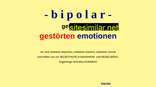 bipolar-rheinneckar.de alternative sites