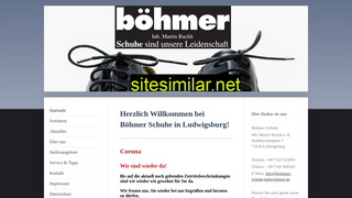 boehmer-schuhe-ludwigsburg.de alternative sites
