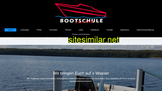 Bootschuletierling similar sites