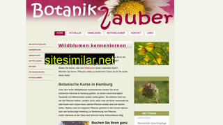 botanikzauber.de alternative sites