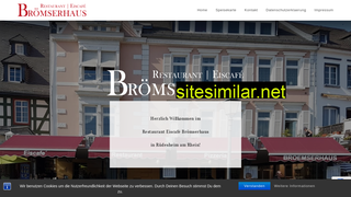 broemserhaus.de alternative sites
