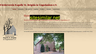 buerabergkapelle-st-brigida.de alternative sites