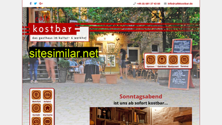 cafekostbar.de alternative sites