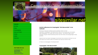 campingplatz-alte-wassermuehle.de alternative sites