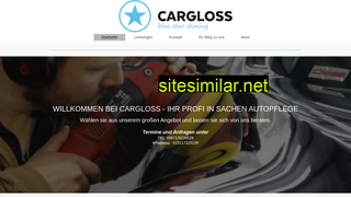 cargloss-autopflege.de alternative sites