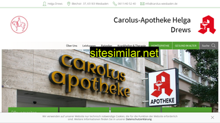 carolus-apotheke-wi.de alternative sites