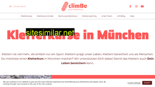 climbe-kletterschule.de alternative sites