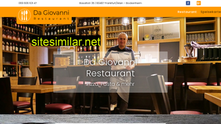 dagiovanni-restaurant.de alternative sites