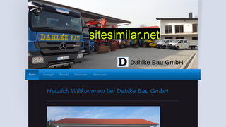 dahlke-bau.de alternative sites