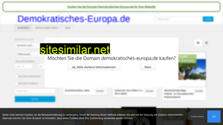 demokratisches-europa.de alternative sites