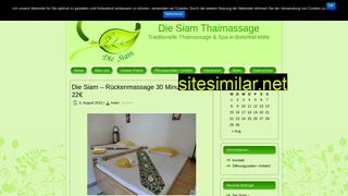 die-siam-thaimassage.de alternative sites