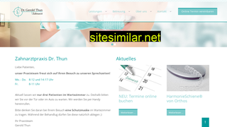 dr-thun.de alternative sites