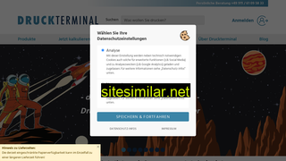 druckterminal.de alternative sites