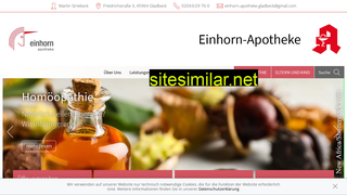 einhorn-apotheke-gladbeck.de alternative sites