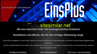 einsplus-partymusik.de alternative sites
