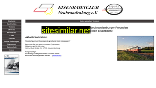 eisenbahnclub-neubrandenburg.de alternative sites