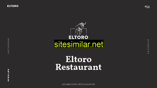 Eltoro-restaurant similar sites