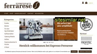 espresso-ferrarese.de alternative sites