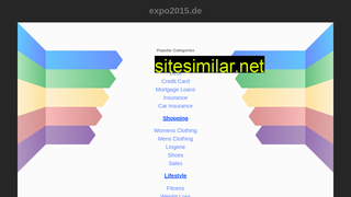 expo2015.de alternative sites