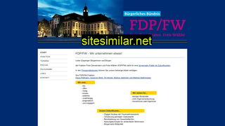 fdpfw.de alternative sites