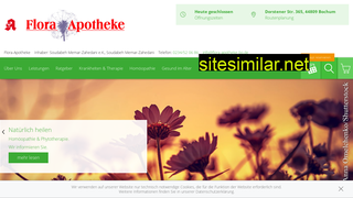 flora-apotheke-bo.de alternative sites